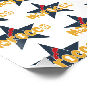 Marokko: Star des Erbes und der Modernität Poster