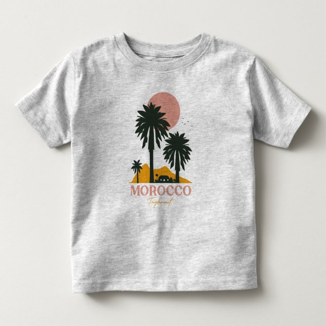 Marokko-Tee Kleinkind T-shirt (Vorderseite)