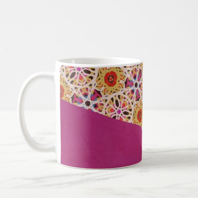 Marokko und pinkfarbene Tasse durch KCS (Links)