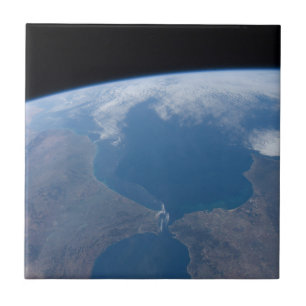 Marokko und Spanien. Fliese