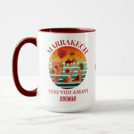 Marokko Veni Vidi Amavi Gruppe Urlaub MARAKKESH Tasse