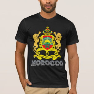 Marokko-Wappen T-Shirt