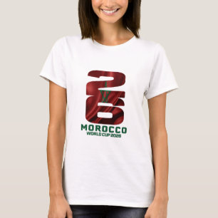Marokko WM 2026 - Atlas Lions Fan T-Shirt