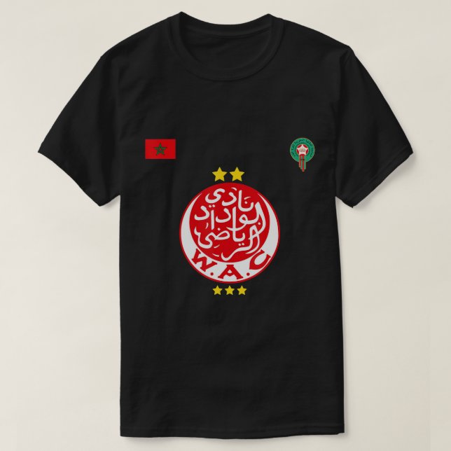 Marokko Wydad Casablanca Wac Lover Soccer Widad T- T-Shirt (Design vorne)