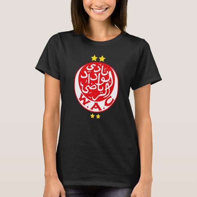 Marokko Wydad Casablanca Wac Soccer Widad T-Shirt (Vorderseite)