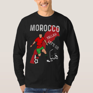 Marokko YALLAH Mondial Crew Unterstützung für maro T-Shirt