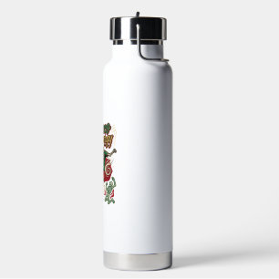 Marokko Ziel Energie Skelett Stürmer Nationen Crea Trinkflasche