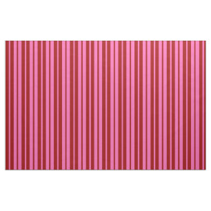Marone Rot Pink Streifen Design Stoff