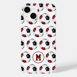 Maronenbälle mit Monogramm Case-Mate iPhone 14 Hülle