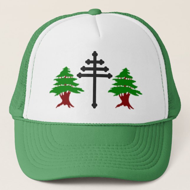 Maronite Catholic Ball Cap Truckerkappe (Vorderseite)