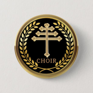 Maronite Church Choir Button Button