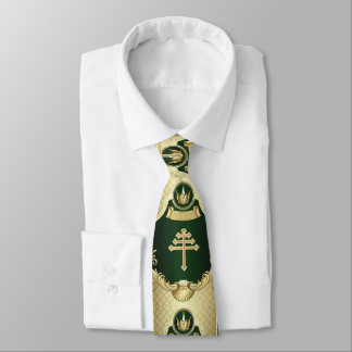 Maronite Church Cross und Libanon Cedar Neck Tie Krawatte