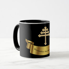 Maronite Church Kreuz Personalisiertes Geschenk Tasse