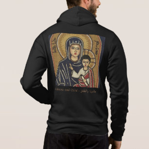 Maronitenkirche Kreuz mit Jesus und Maria Hoodie
