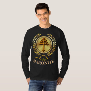 Maronitische Katholische Kirche Langarm-T-Shirt T-Shirt