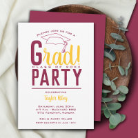 Maroon and Gold Graduation Party
