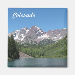 Maroon Bells Aspen Colorado Foto Magnet