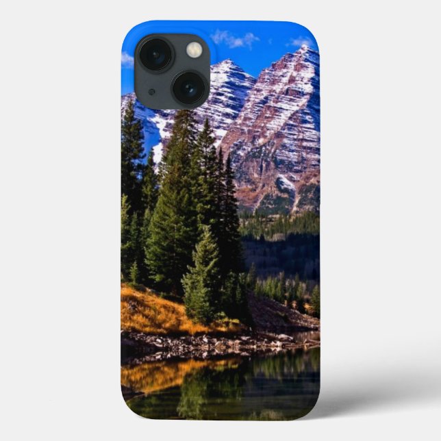 Maroon Bells Case-Mate iPhone Hülle (Rückseite)
