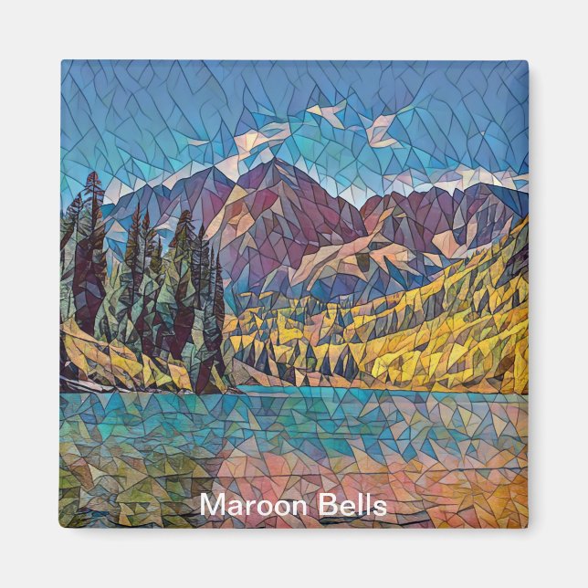 Maroon Bells Magnet (Vorne)