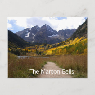 Maroon Bells Postcard Postkarte