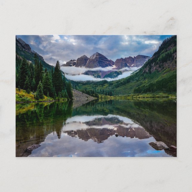 Maroon Bells Postkarte (Vorderseite)