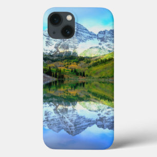 Maroon Bells spiegeln sich im Maroon Lake Case-Mate iPhone Hülle