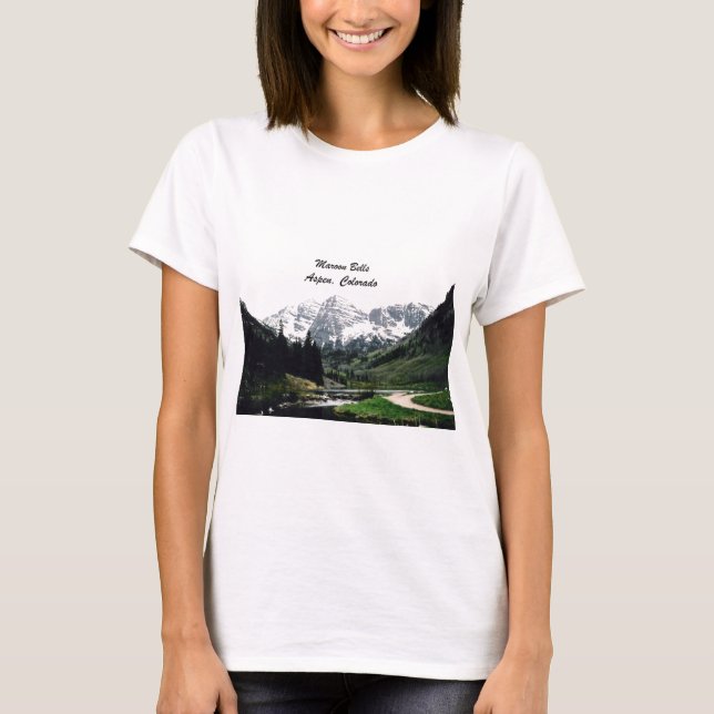 Maroon Bells T-Shirt (Vorderseite)