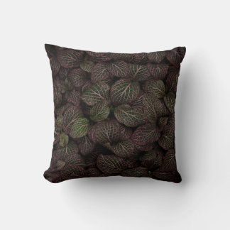 Maroon-Blume Kissen