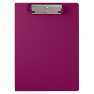 Maroon Clipboard Klemmbrett