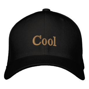 Maroon Color Flexfit Woll Cooler Textname Bestickte Baseballkappe
