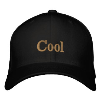 Maroon Color Flexfit Woll Cooler Textname Bestickte Baseballkappe