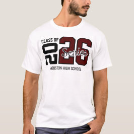 Maroon Congrats Graduation T-Shirt