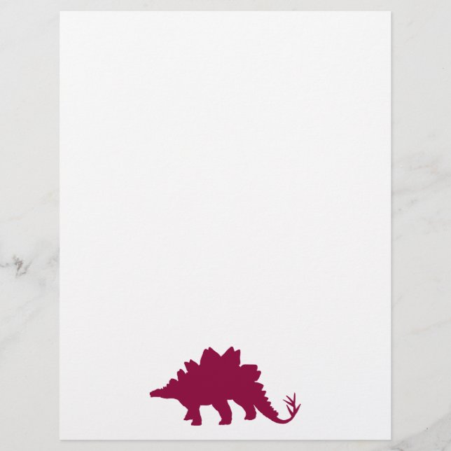 Maroon Dinosaur (Vorderseite)