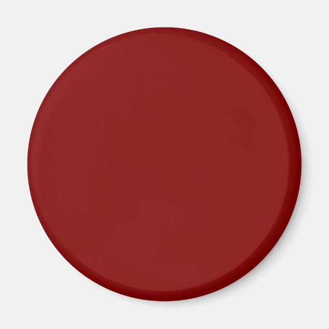 Maroon / Dunkelrot 800000 mit der Option Name hinz Magnet (Vorne)