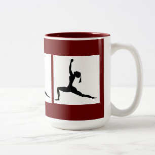 Maroon Fun Designs - Combo Coffee Tasse/ Cup (15 O Zweifarbige Tasse