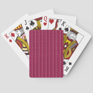 Maroon Glitzer Cards spielen Spielkarten