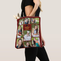 Maroon Gold Graduate Foto Collage Abschluss Gesche