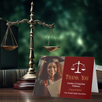Maroon Gold Law School Abschluss Foto