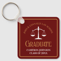 Maroon Gold Law School Abschluss Keepake