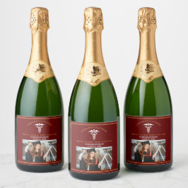 Maroon Gold Medical School Foto Graduation Party