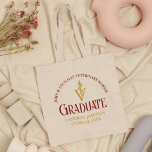 Maroon Gold Veterinary School Abschluss Custom Tragetasche<br><div class="desc">Dieses Märchengeschenk und das Abschluss der Tierärztestube in Gold sind mit moderner Typografie für eine Klasse von 2025-Absolventen ausgestattet. Passen Sie mit Ihrem geschlossen Jahr unter der medizinischen Kadukus für einen großen personalisierten Pflegefall für einen geschlossen Tierarzt.</div>