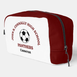 Maroon High School Fußballmannschaft Personalisier Waschbeutel