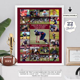 Maroon High School Senior Sports 22 Fotos Poster