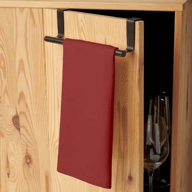 Maroon Kitchen Towel Geschirrtuch (Drittel gefaltet)