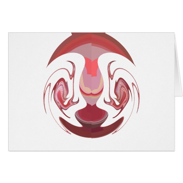 Maroon Majestät: Rustikale Strahlung in texturiert (Vorderseite (Horizontal))