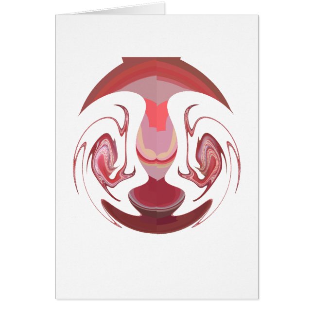 Maroon Majestät: Rustikale Strahlung in texturiert (Vorne)