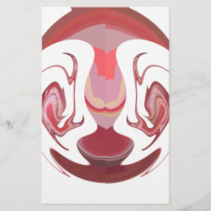 Maroon Majestät: Rustikale Strahlung in texturiert Briefpapier