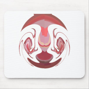 Maroon Majesty: Rustikale Ausstrahlung Texturierte Mousepad