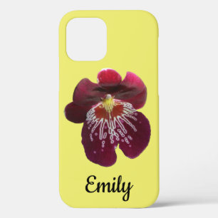 Maroon Orchideen II Elegante Blütenpracht Case-Mate iPhone Hülle