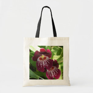 Maroon Orchids II Elegante Tragetasche